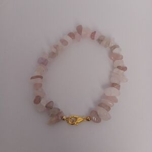 Strawberry quartz bracelet boho bohemian western hippie bohochic bohowestern